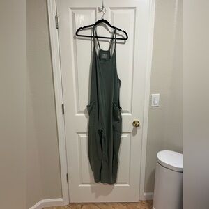 Free People Hot Shot Onesie in Olive - Size M